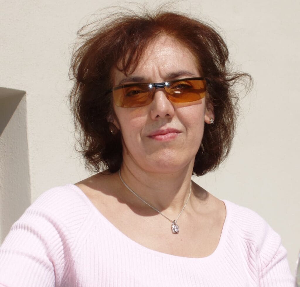 Anthi, host of Ktima Verde apartments in Paliouri, Halkidiki